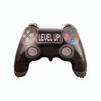 Джойстик Level up, фольгированный шар