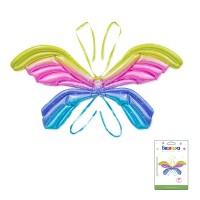 Крылья радужные в упаковке / Wings rainbow, фольгированный шар